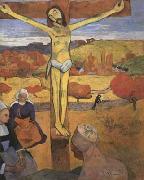Paul Gauguin The yellow christ (mk07) oil painting